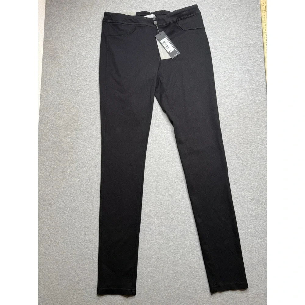 AG Adriano Goldschmied Knit Luxe Denim Pants Womens 29R‎ Black Stretch Jeggings